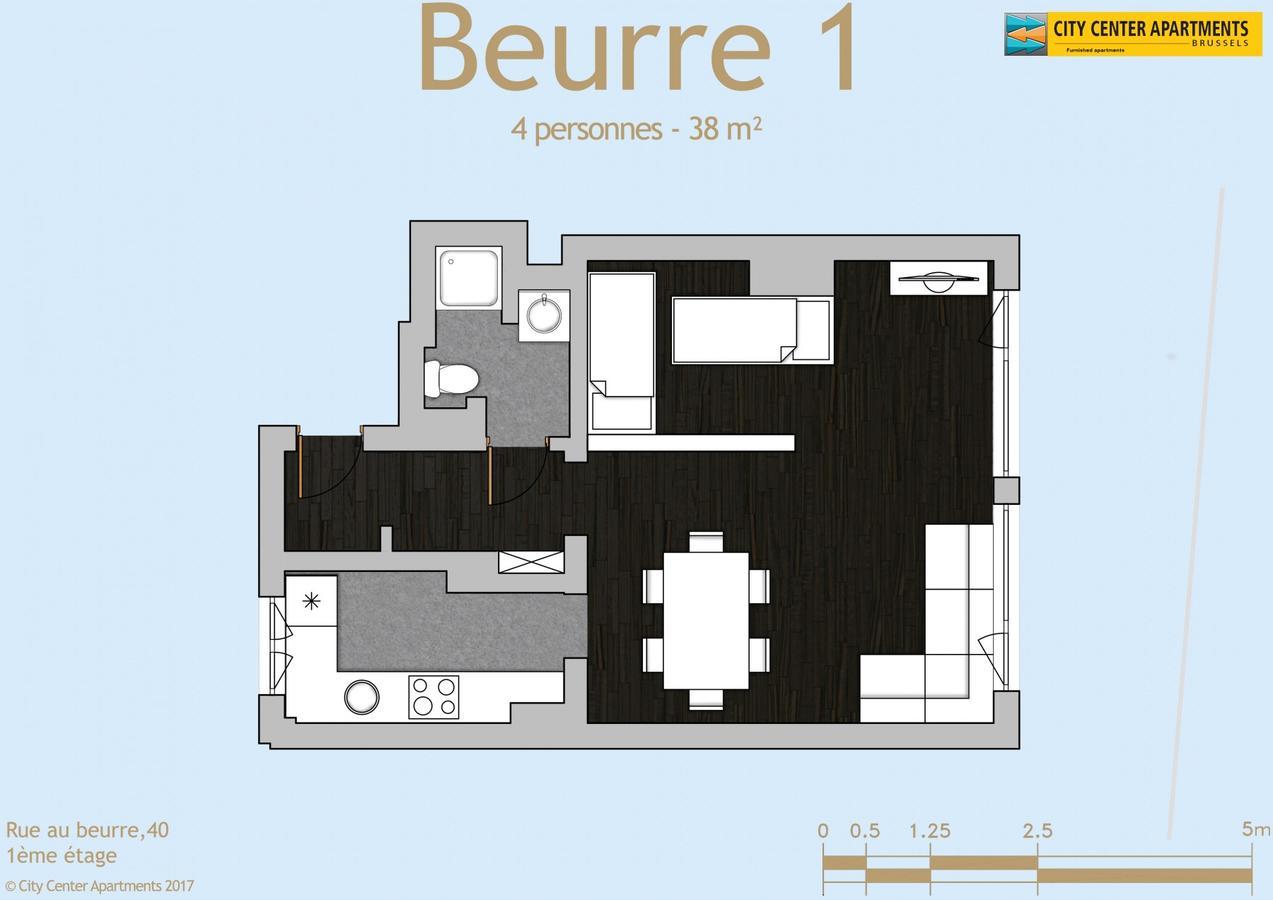 City Center Apartments Grand Place Brussels Luaran gambar