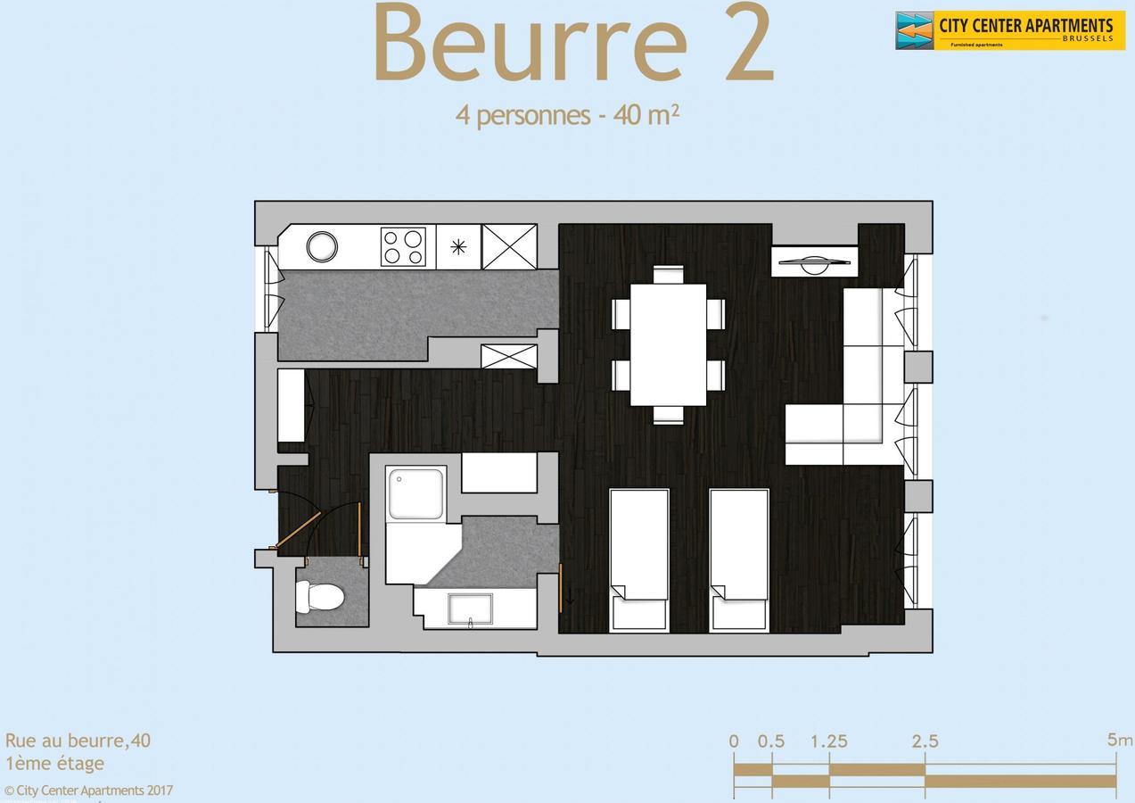 City Center Apartments Grand Place Brussels Luaran gambar